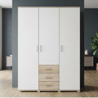 Шафа розпашна велика Еверест Бриз ШП-5 Дуб сонома/Білий (EVR-073864)
