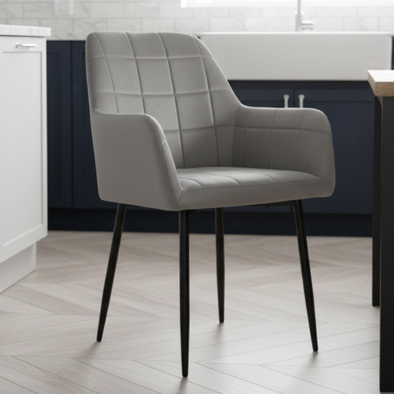 Стілець PM-004 Perfect Home Сірий (PFH-092071)
