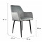 Стілець PM-004 Perfect Home Сірий (PFH-092071)