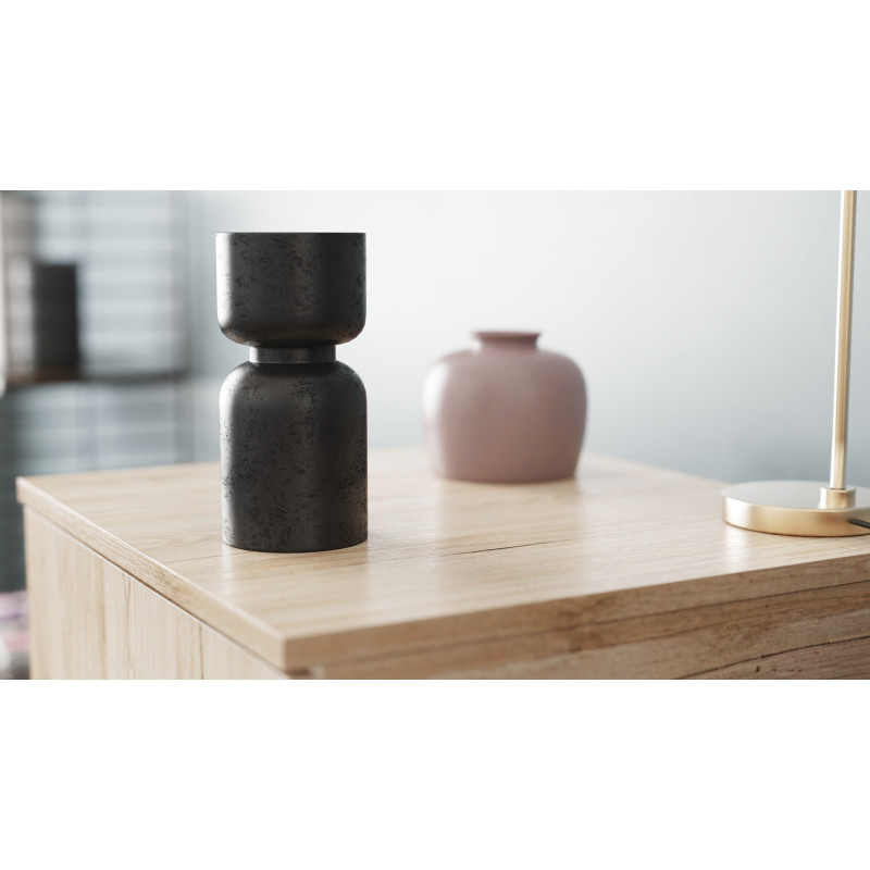 Стіл-тумба трансформер Смарт 1/1 Ferrum-decor 750x1450x500 ДСП Дуб Сан-Марино 16 мм (FRD-105068)