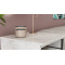 Стол-тумба трансформер Смарт 2/2 Ferrum-decor 750x1450x600 Черный металл ДСП Бетон 16 мм (FRD-105108)