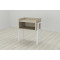Тумба модульна Ferrum-decor Джузі 540x450x320 метал Білий ДСП Сонома 16 мм (FRD-102978)
