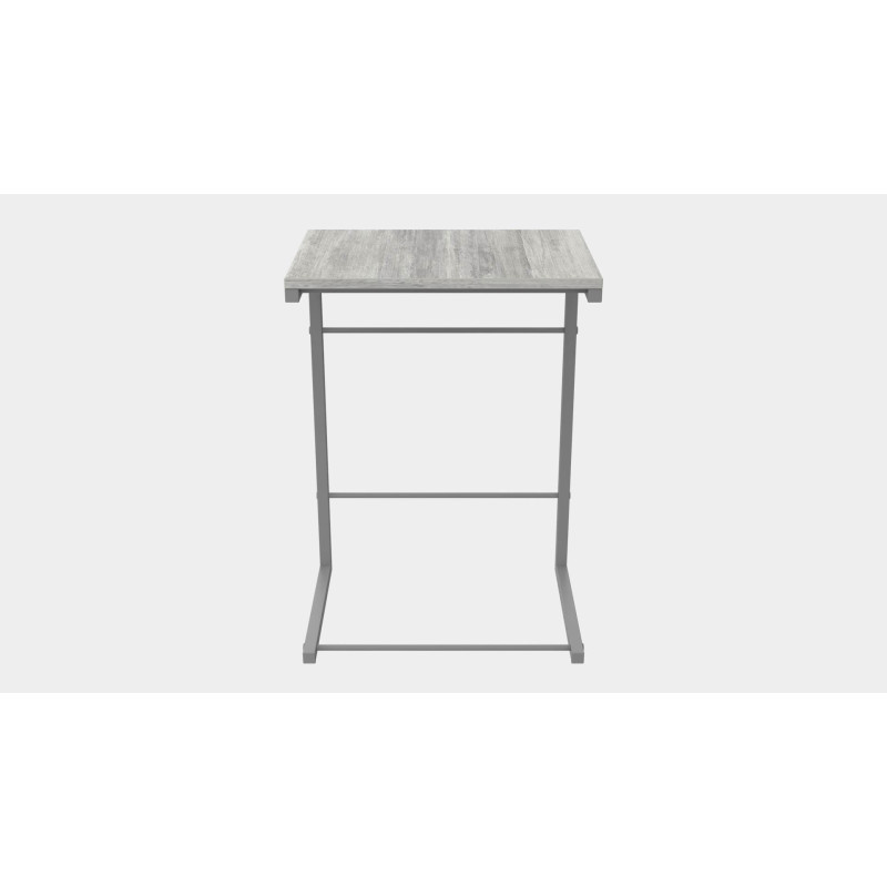 Столик приставний Террі Ferrum-decor 650x440x330 Сірий метал ДСП Бетон 16 мм (FRD-104668)