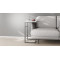 Столик приставний Террі Ferrum-decor 650x440x330 Чорний метал ДСП Біле 16 мм (FRD-104648)