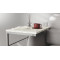 Столик приставний Террі Ferrum-decor 650x440x330 Сірий метал ДСП Бетон 16 мм (FRD-104668)