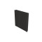 Стол трансформер книга Панама Ferrum-decor 75x148x68 Черный металл ДСП Сосна Кембра 16 мм (FRD-106826)
