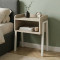 Тумба модульна Ferrum-decor Джузі 540x450x320 метал Білий ДСП Сонома 16 мм (FRD-102978)