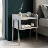 Тумба модульная Ferrum-decor Джузи 540x450x320 металл Серый ДСП Бетон16 мм (FRD-102988)