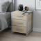 Тумба універсальна Ferrum-decor Вів'єн 3 50x41x40 сірий ДСП Дуб Сонома 16мм (FRD-104198)