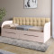 Дитяче полуторне ліжко LION Л-7 з шухлядами та ламелями Лілі-02 (бежевий) 120x200 см Самоа димчастий (LION-045124)