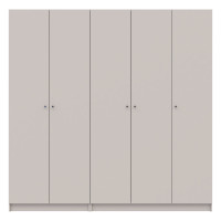 Комплект шаф для одягу Doros Промо (2 шт.) 225х48х204 см Кашемір (DRS-011212)