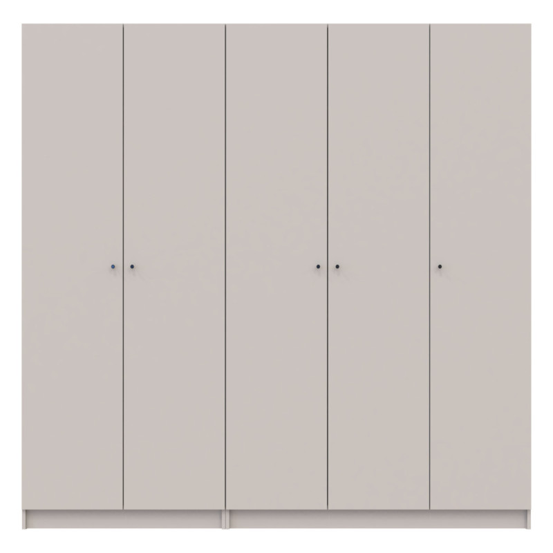 Комплект шаф для одягу Doros Промо (2 шт.) 225х48х204 см Кашемір (DRS-011212)