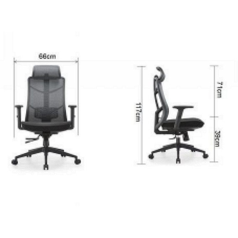 Крісло комп'ютерне HQOC-24A-2 Perfect Home Чорний (PFH-092091)