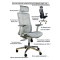 Крісло комп'ютерне HQOC-24A-2 Perfect Home Чорний (PFH-092091)