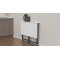 Стіл розкладний Моріс Ferrum-decor 750x1000x600 Чорний метал ДСП Біле 16 мм (FRD-104669)