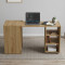Стіл-тумба трансформер Смарт 1/2 Ferrum-decor 750x1450x600 ДСП Дуб Артизан 16 мм (FRD-105079)