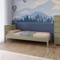 Дитяче ліжко Mebigrand Бостон Оливковий (RAL1020) 120х190 см (MBG-15856)