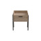 Тумба модульна Ferrum-decor Бетті 540x450x320 метал Чорний ДСП Дуб Сан-Марино 16 мм (FRD-105508)