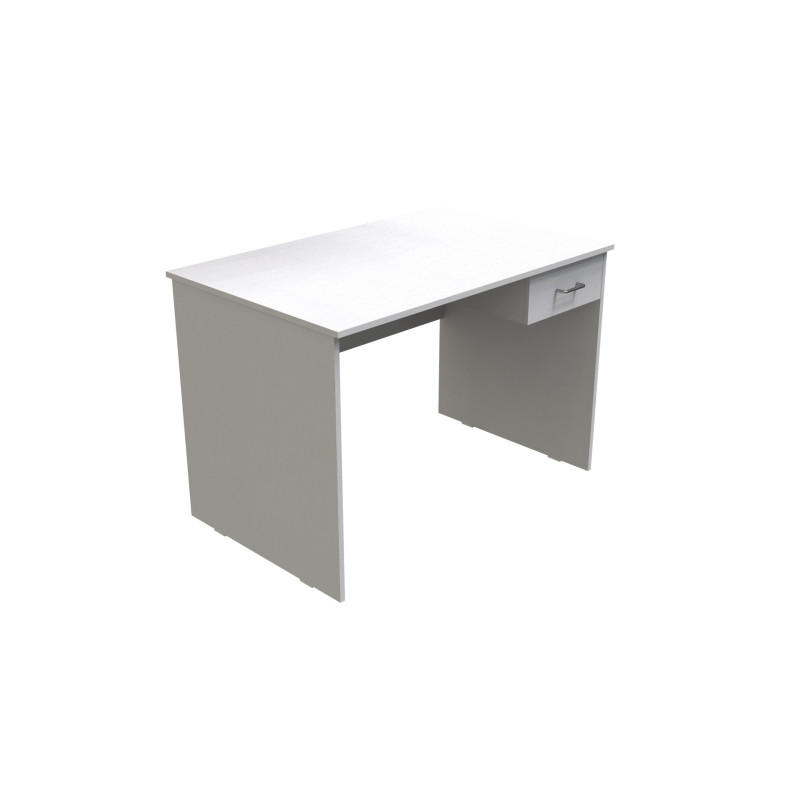 Стіл комп'ютерний Бад Ferrum-decor 750x1100x700 ДСП Біле 16 мм (FRD-104770)