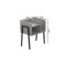 Тумба модульна Ferrum-decor Амелі 540x450x320 метал Чорний ДСП Бетон 16 мм (FRD-103010)