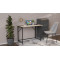 Стіл розкладний Моріс Ferrum-decor 750x1000x600 Чорний метал ДСП Дуб Сан-Марино 16 мм (FRD-104670)