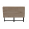Стіл розкладний Моріс Ferrum-decor 750x1000x600 Чорний метал ДСП Дуб Сан-Марино 16 мм (FRD-104670)