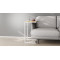 Столик приставний Террі Ferrum-decor 650x440x330 Білий метал ДСП Дуб Артизан 16 мм (FRD-104660)
