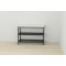 Банкетка универсальная Ferrum-decor Слайм 45x63x26 черный ДСП Белое 16мм (FRD-104070)