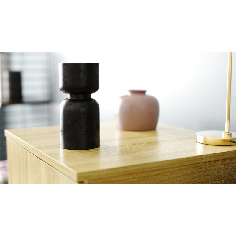Стіл-тумба трансформер Смарт 1/1 Ferrum-decor 750x1450x500 ДСП Дуб Сонома 16 мм (FRD-105070)