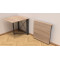 Стол-книжка трансформер Орион 1 Ferrum-decor 750x810x730 Черный металл ДСП Дуб Сонома 16 мм (FRD-104600)