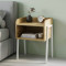 Тумба модульна Ferrum-decor Джузі 540x450x320 метал Білий ДСП Дуб Дуб Артизан 16 мм (FRD-102980)