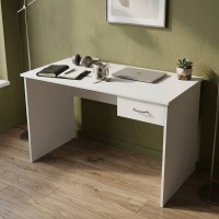 Стіл комп'ютерний Бад Ferrum-decor 750x1100x700 ДСП Біле 16 мм (FRD-104770)