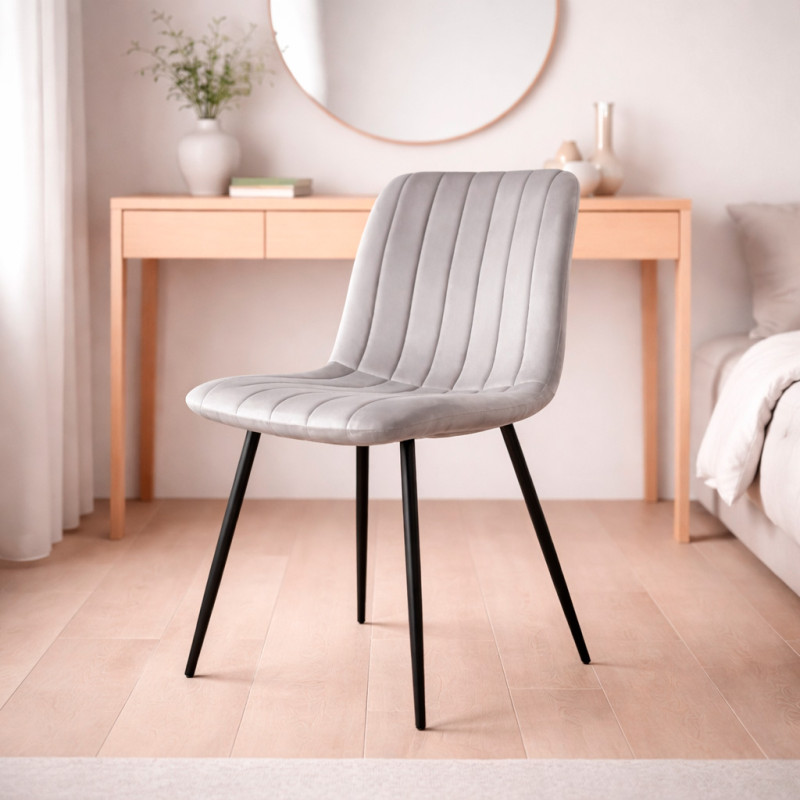 Стілець PM-005 Perfect Home Сірий (PFH-092074)