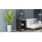 Стол-тумба трансформер Смарт 3/1 с этажеркой Ferrum-decor 1430x1450x500 Черный металл ДСП Сосна Кембра 16 мм (FRD-105111)