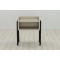 Тумба модульна Ferrum-decor Джузі 540x450x320 метал Чорний ДСП Сонома 16 мм (FRD-102971)