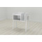 Тумба модульна Ferrum-decor Амелі 540x450x320 метал Білий ДСП Біле 16 мм (FRD-103011)
