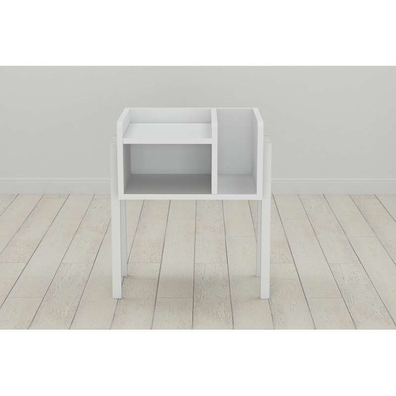 Тумба модульна Ferrum-decor Амелі 540x450x320 метал Білий ДСП Біле 16 мм (FRD-103011)