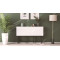 Стол-книжка трансформер Орион 3 Ferrum-decor 750x1150x880 Черный металл ДСП Белое 16 мм (FRD-105081)