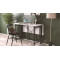 Стол-книжка трансформер Орион 3 Ferrum-decor 750x1150x880 Черный металл ДСП Белое 16 мм (FRD-105081)