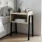 Тумба модульна Ferrum-decor Джузі 540x450x320 метал Чорний ДСП Сонома 16 мм (FRD-102971)