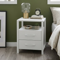 Тумба універсальна Ferrum-decor Вів'єн 2/2 50x41x40 білий ДСП Біле 16мм (FRD-104161)