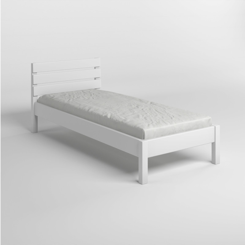 Дитяче ліжко Mebigrand Бостон Білий (RAL9003) 80х190 см (MBG-15788)