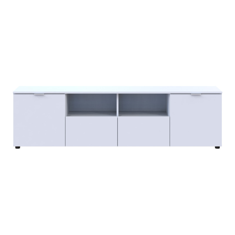 Тумба під ТВ Doros Рон 4 180х38х50 см Білий (DRS-011298)
