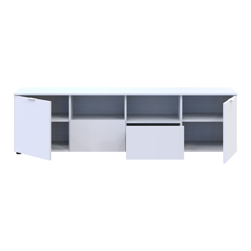 Тумба під ТВ Doros Рон 4 180х38х50 см Білий (DRS-011298)