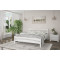 Двуспальная кровать Mebigrand Чикаго Сити Белый (RAL9003) 160х190 см (MBG-1547)