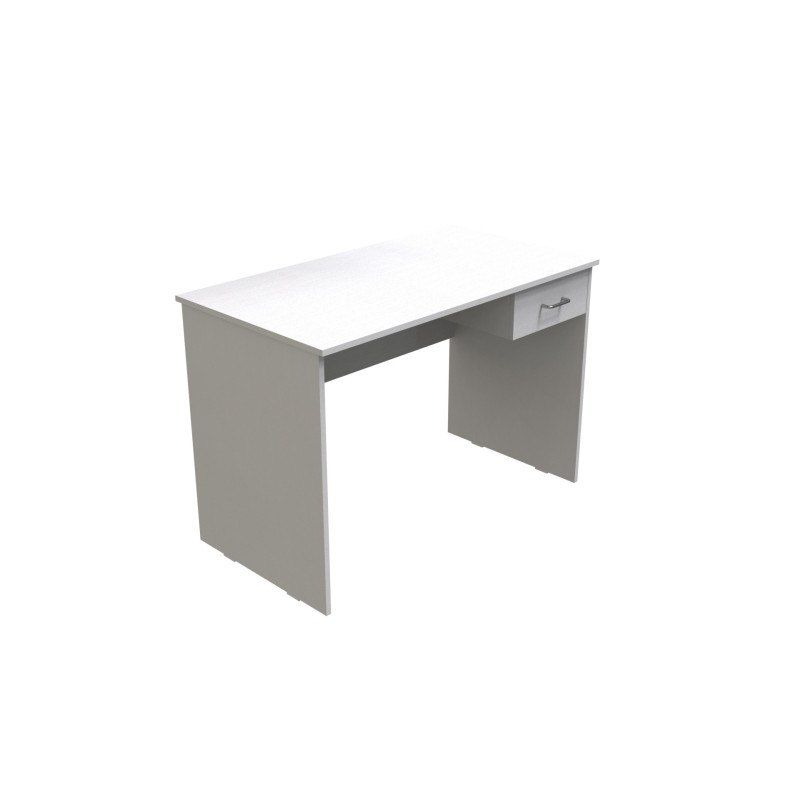 Стіл комп'ютерний Бад Ferrum-decor 750x1100x600 ДСП Біле 16 мм (FRD-104752)