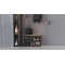Банкетка универсальная Ferrum-decor Слайм 45x63x26 черный ДСП Дуб Сонома 16мм (FRD-104072)