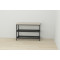Банкетка универсальная Ferrum-decor Слайм 45x63x26 черный ДСП Дуб Сонома 16мм (FRD-104072)