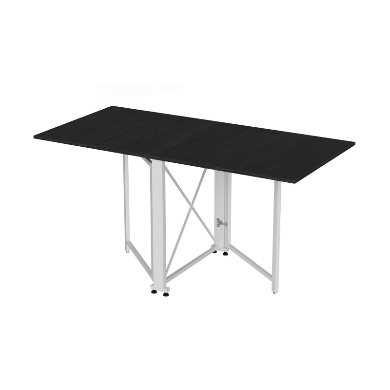 Стол-книжка трансформер Орион 2 Ferrum-decor 750x1520x730 Белый металл ДСП Сосна Кембра 16 мм (FRD-104592)