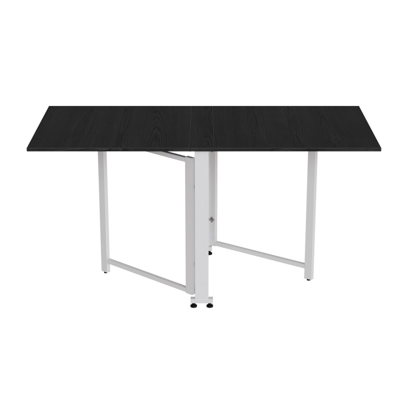 Стол-книжка трансформер Орион 2 Ferrum-decor 750x1520x730 Белый металл ДСП Сосна Кембра 16 мм (FRD-104592)
